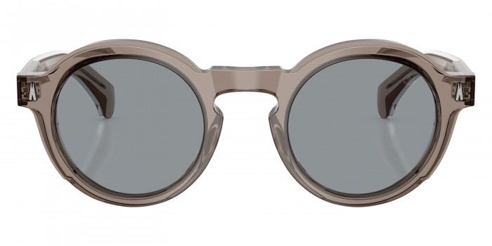 Moncler™ ME6012 AURONE 300987 47 - Transparent Shiny Gray/Crystal