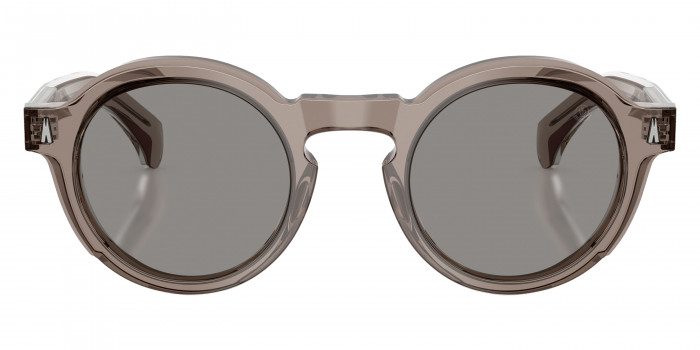 Moncler™ ME6012F AURONE 300987 47 - Transparent Shiny Gray/Crystal