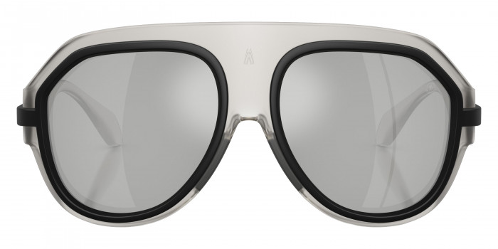 Moncler™ ME8012U FYNDER 50078V 58 - Matte Transparent Gray