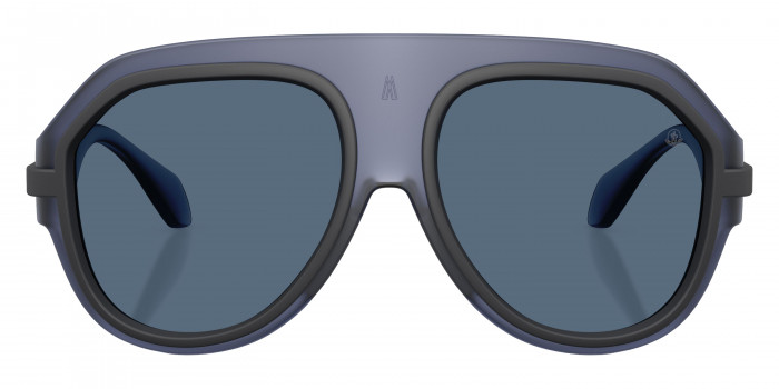 Moncler™ ME8012U FYNDER 502480 58 - Matte Transparent Blue