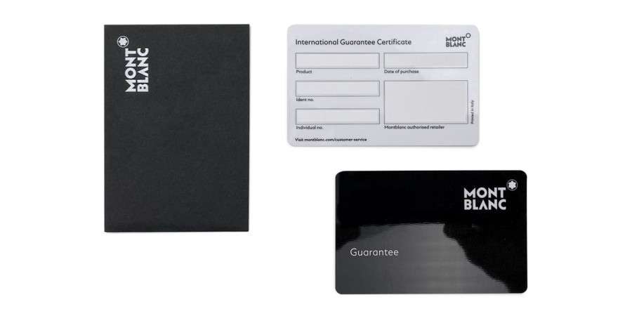 Certificate of Authenticity from Montblanc™
