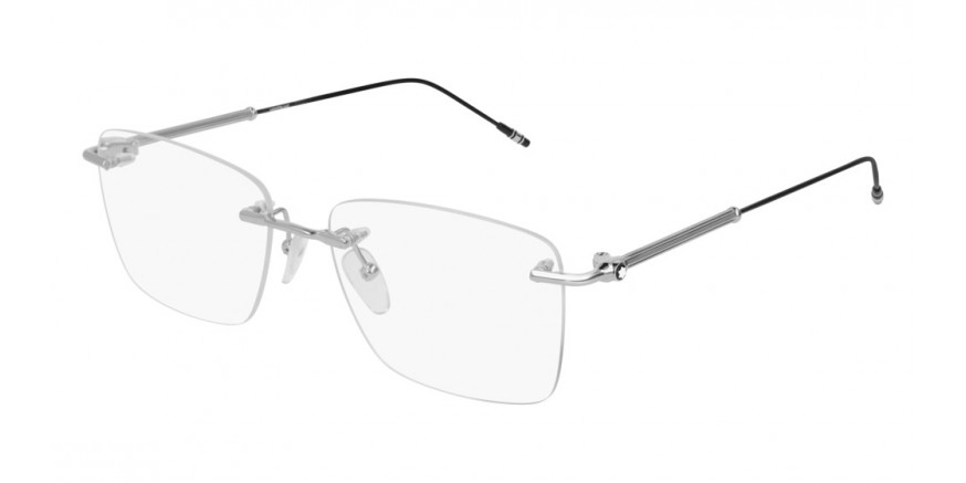 Montblanc™ MB0038O 004 57 Silver Eyeglasses