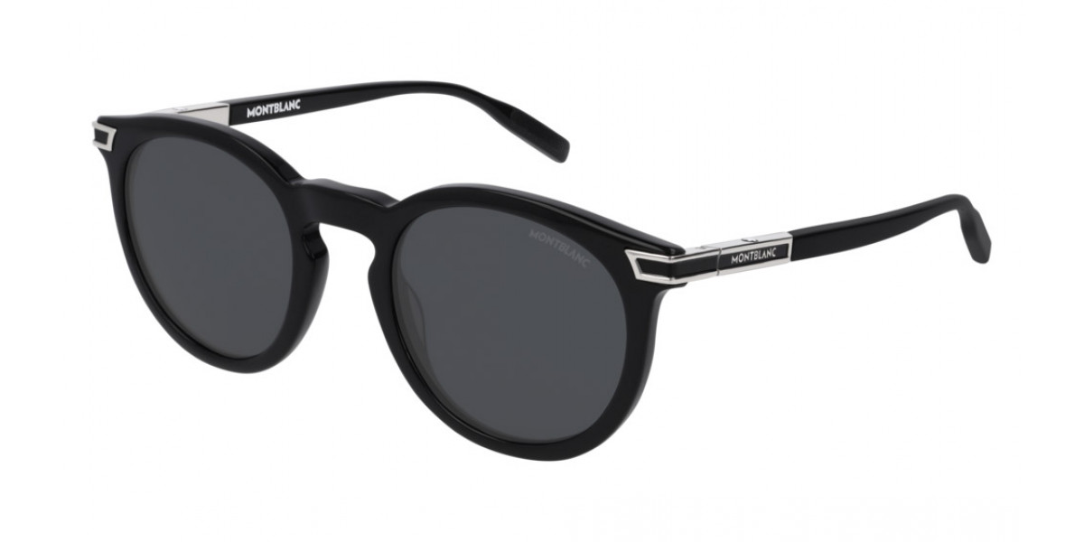 サングラス Montblanc Sunglasses MB415S 01B Horn Rim mont-blanc-mb0344s-002-54-20-