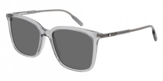 Color: Gray (003) - Montblanc MB0084SK00356