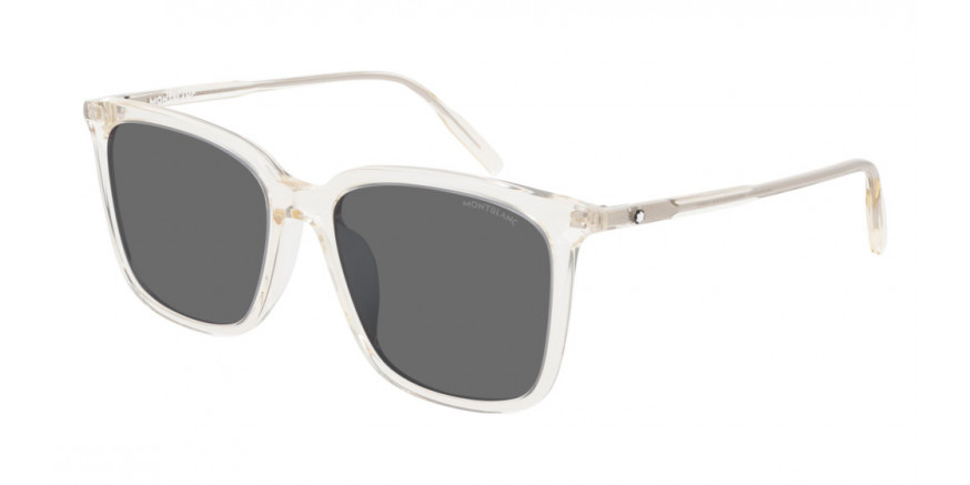 Montblanc™ MB0084SK 004 56 Yellow Sunglasses