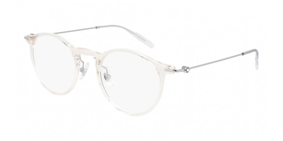 Montblanc™ MB0099O 002 48 - Beige/Silver