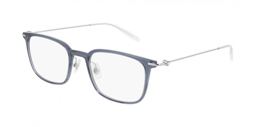 Color: Silver (004) - Montblanc MB0100O00452