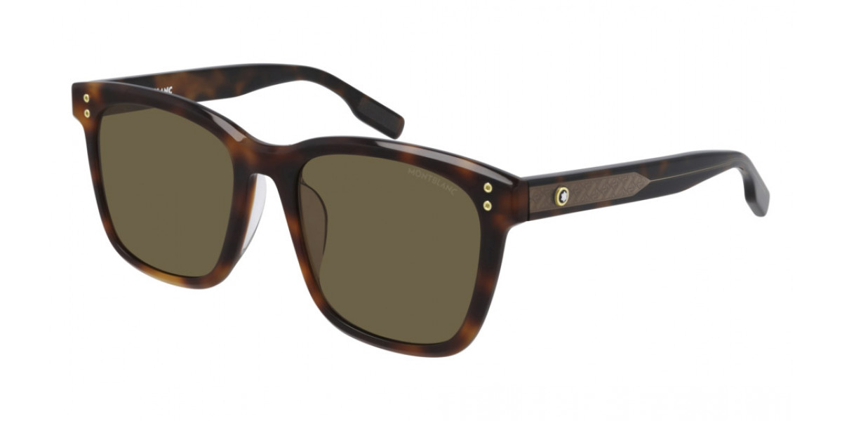 サングラス Montblanc Sunglasses MB415S 01B Horn Rim Montblanc MB0295S 002 Sunglasses - US