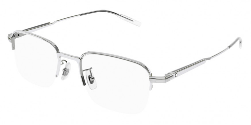 Color: Silver (004) - Montblanc MB0220OA00456