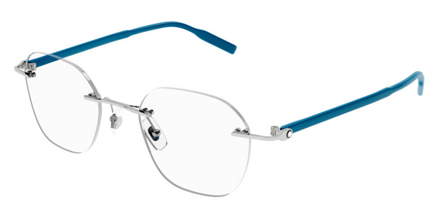 Color: Blue (005) - Montblanc MB0223O00550