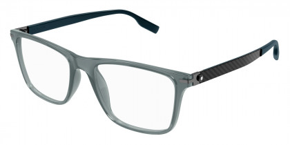 Color: Gray/Green (003) - Montblanc MB0251O00354