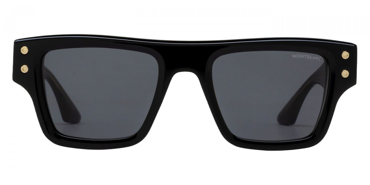 Montblanc™ MB0253S 001 52 Black Sunglasses