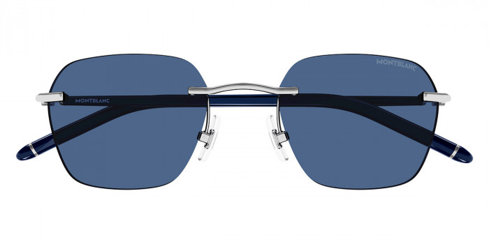 Montblanc™ MB0270S 003 51 - Silver/Blue