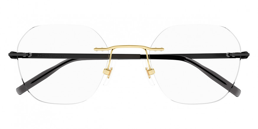 Color: Gold/Black (006) - Montblanc MB0282O00651