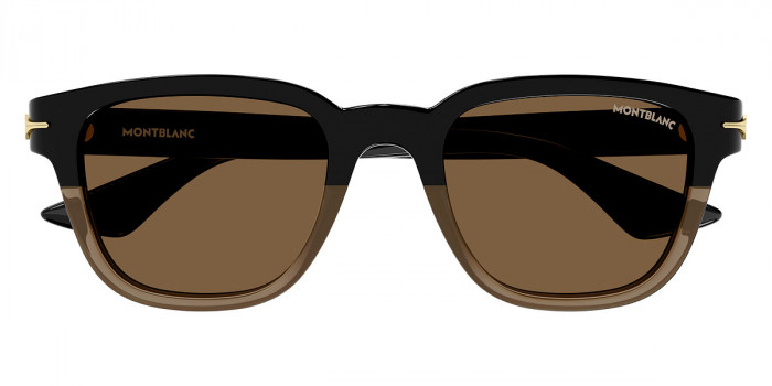 Montblanc™ MB0302S 006 53 Black Sunglasses