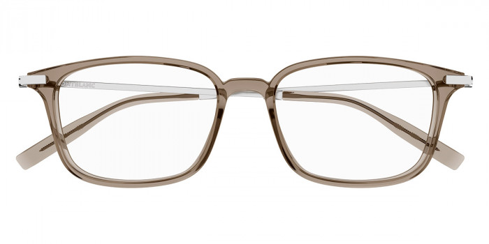 Montblanc™ MB0315OA 008 56 - Brown/Silver