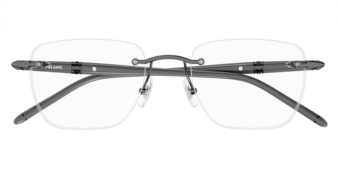 Montblanc™ MB0346O 003 53 - Gunmetal/Gray