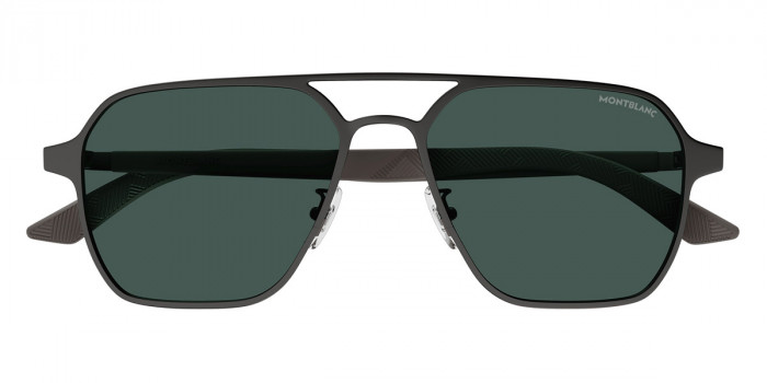 Montblanc™ MB0360S 003 56 - Gunmetal/Gray