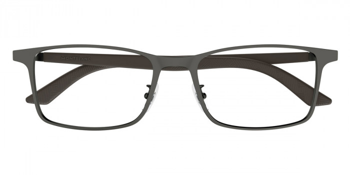 Montblanc™ MB0361O 003 54 - Gunmetal/Gray