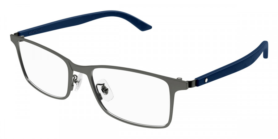 Color: Gunmetal/Blue (005) - Montblanc MB0361O00554