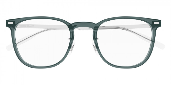 Montblanc™ MB0393ON 004 51 - Gray/Silver