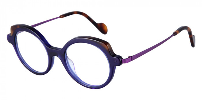 NAONED™ ARDANA 69105 47 - Transparent Blue and Tortoiseshell/Matte Dahlia Purple