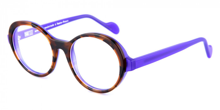 NAONED™ BAEN-BALLON C034 49 - Brown and Purple Tortoiseshell/Translucent Purple