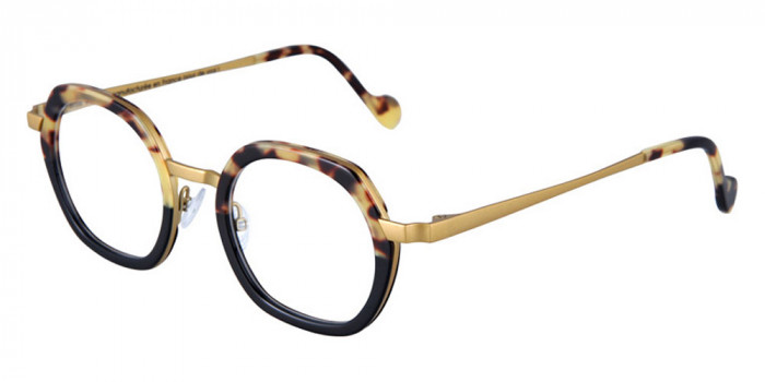 NAONED™ BOED 55EN 47 - Two-Tone Black Tortoiseshell/Matte Light Khaki