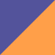 Solid Navy Blue/Solid Orange