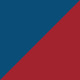 Mediterranean Blue/Burgundy