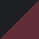 Upcycling Black/Solid Burgundy