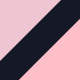 Black and Powder Pink/Powder Pink