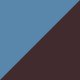 Matte Dark Brown/Opaline Creamy Blue