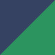 Solid Navy Blue/Intense Green