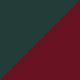 Army Green and Burgundy/Opaque Burgundy