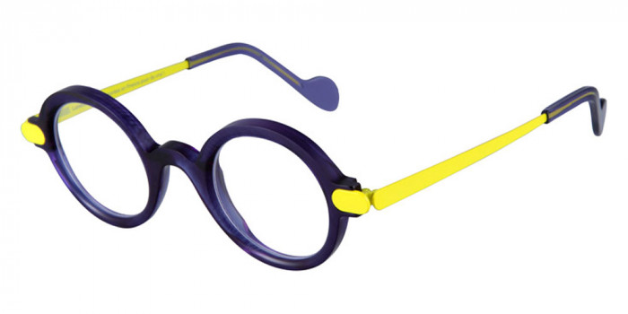 NAONED™ DAMGAN 78BL 43 - Transparent Blue/Neon Yellow