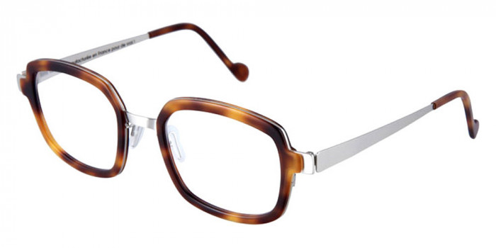 NAONED™ KARREG 61BB 51 - Brushed Tortoiseshell/Brushed Palladium