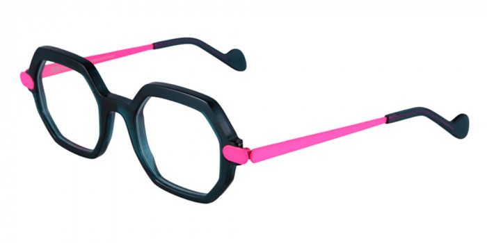 NAONED™ LANDRELLEG 81VET 47 - Transparent Emerald Green/Fluorescent Pink