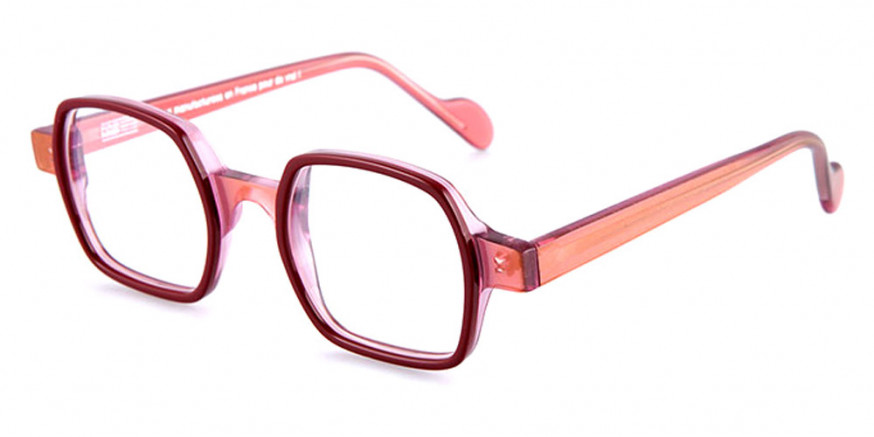 NAONED™ PLOUEZEC C046 44 - Burgundy and Holographic Oranged Pink