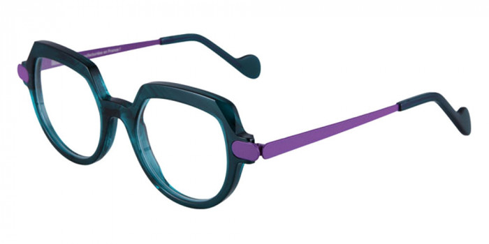 NAONED™ SUSINIOU 74VET 47 - Transparent Emerald Green/Violet Hocco