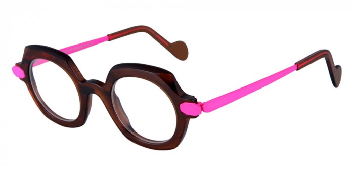 NAONED™ SIBIRIL 81M 43 - Transparent Brown/Neon Pink