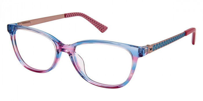 Nicole Miller™ LAYLA Tween Niki c02 49 - Blue Pink Transparent