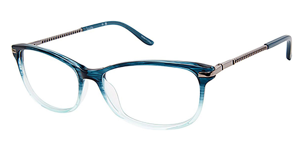 nicole millerニコルミラー　ピンク豹柄フリルノースリーブ Amazon.com: Nicole Miller Brook Eyeglass Frames - Frame Rose