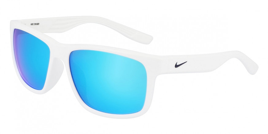 Nike CRUISER MI EV0834 100 59 White Sunglasses