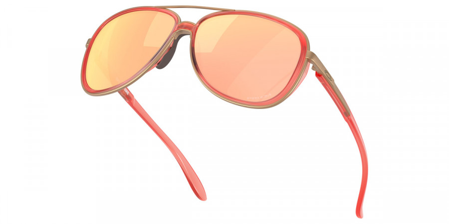 Color: Matte Translucent Peach/Satin Bronze (412930) - Oakley OO412941293058