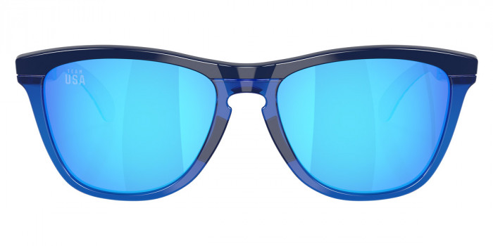 OAKLEY™ Frogskins Range OO9284 928421 55 - Navy Usa Red Flag Print