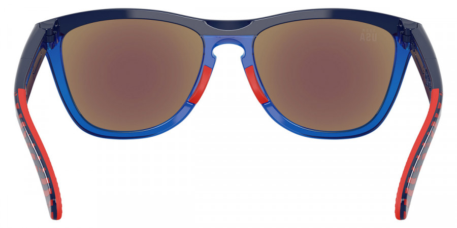 Color: Navy Usa Red Flag Print (928421) - Oakley OO928492842155