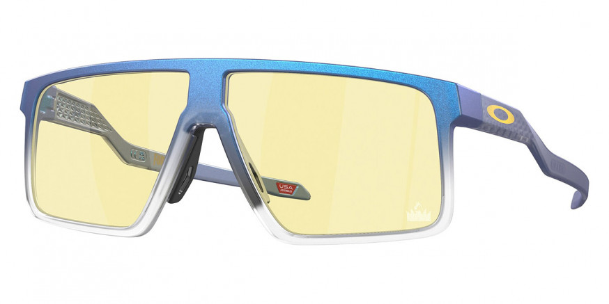 Oakley™ Helux OO9285 928505 61 - Matte Cyan and Blue and Clear Shift