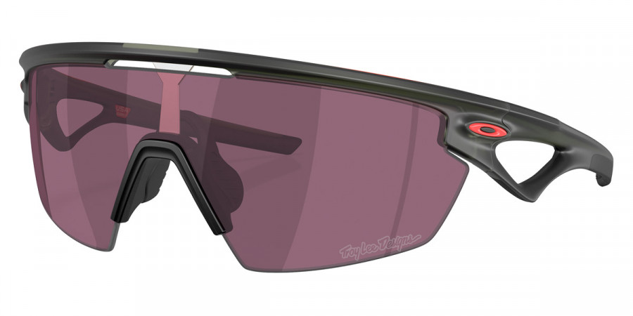 Color: Troy Lee Designs Matte Olive Ink (940322) - Oakley OO940394032236