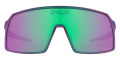 Green Purple with Splatter
